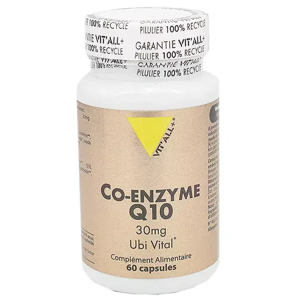 Vit'all+ Coenzima Q10 30mg 60 cápsulas