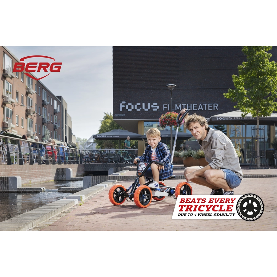 BERG Pedal Go-Kart Buzzy Nitro 2-in-1