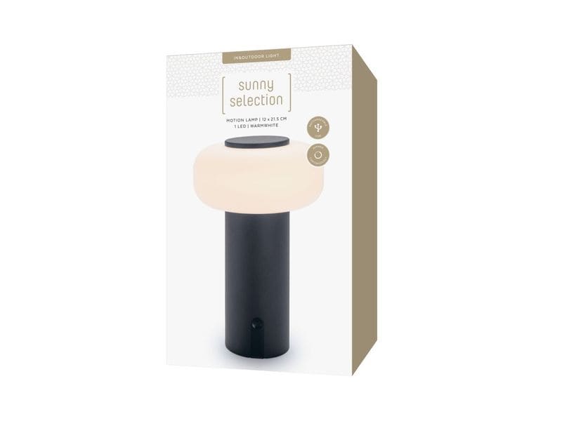 STT Tischleuchte Motion Lamp Schwarz Portable, multifunktionale Leuchte