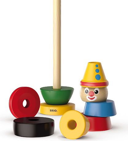BRIO Toddler Stableklovn - Tr? - Multifarvet 30120