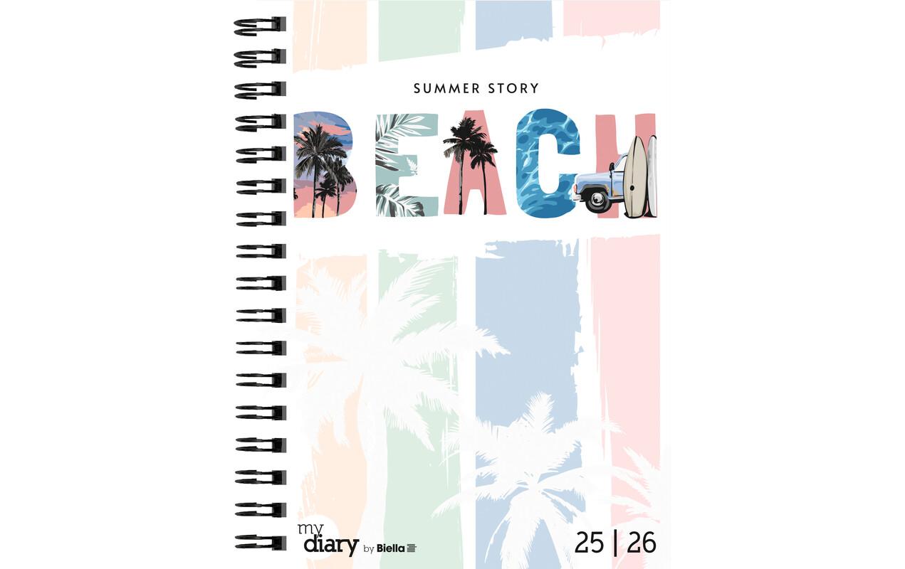 Schüleragenda Mydiary Summer 25/26 FSC, 3½T/1S, 12 x 16.5 cmModerner Terminplaner für Jugendliche