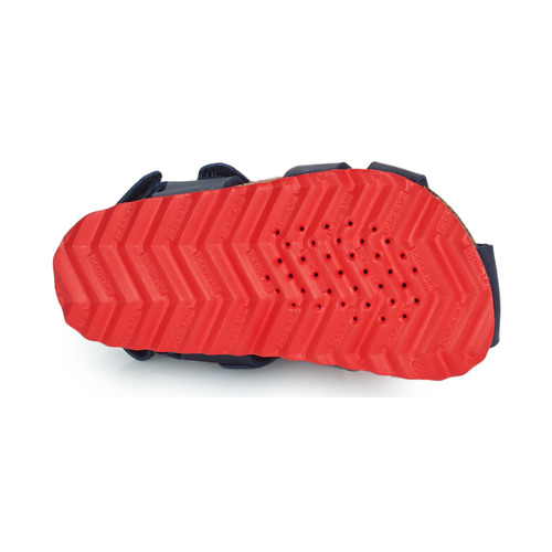 Geox - B SANDAL CHALKI BOY - Marine / Rouge