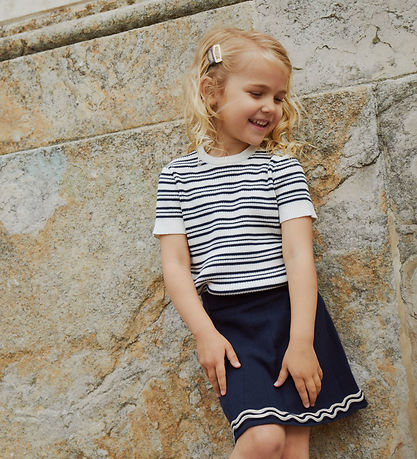 Copenhagen Colors T-Shirt - Strick - Navy Stripe