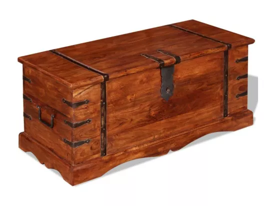 Coffre de rangement Bois massif