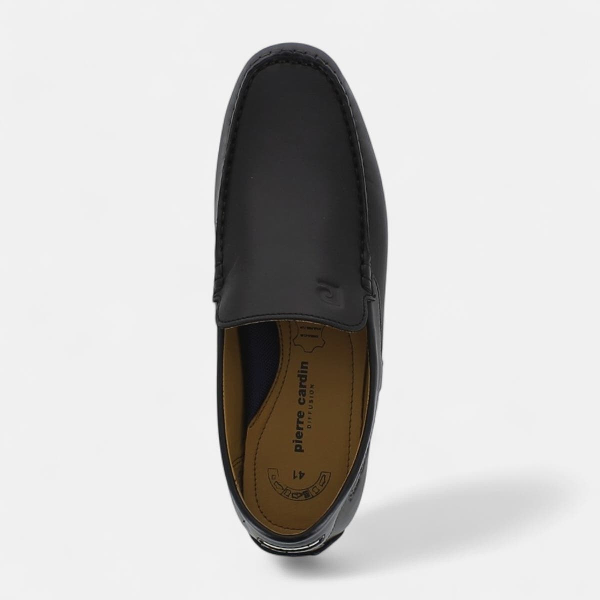 Mocassins Homme en cuir noir