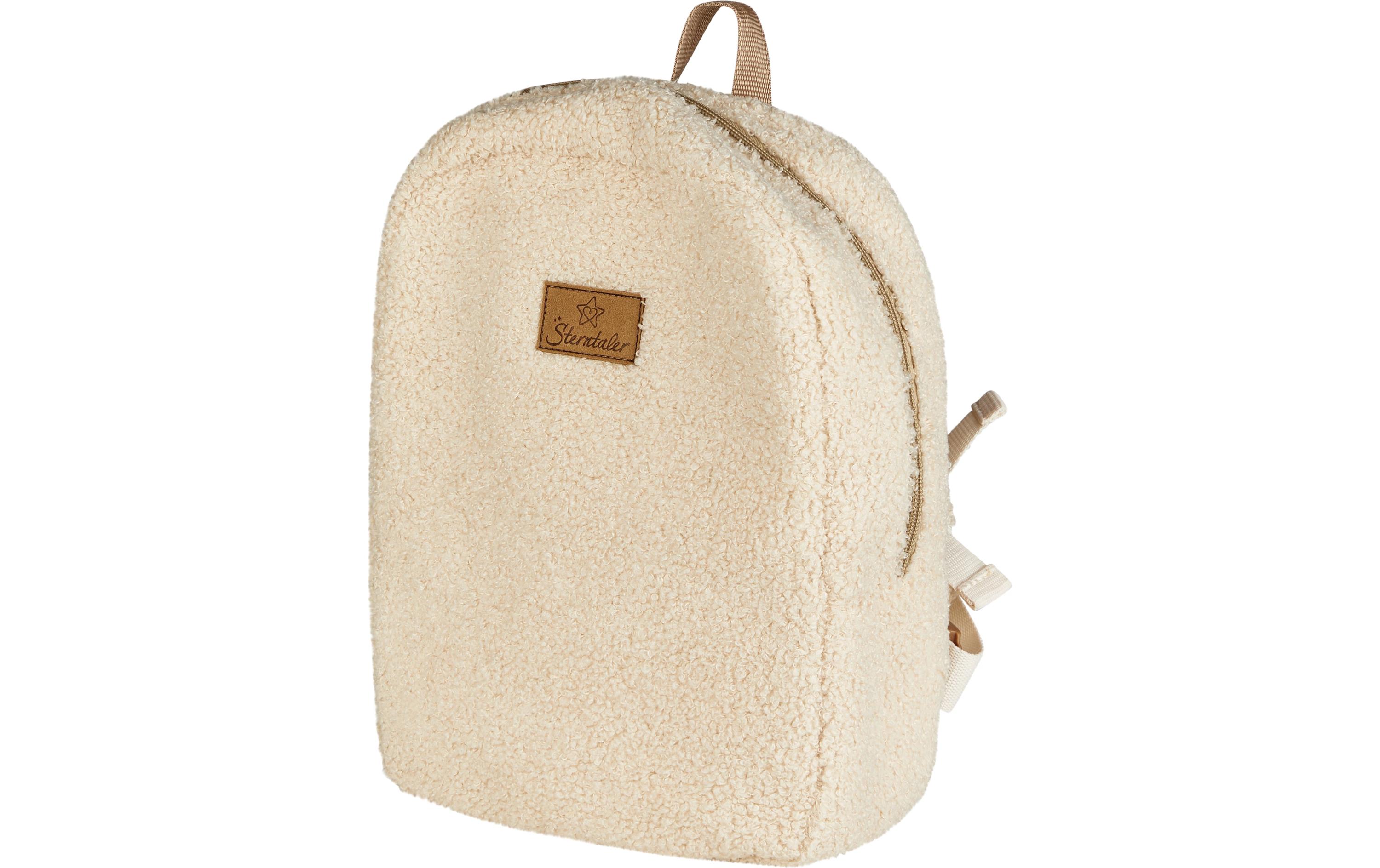 Rucksack Schaf FlockeKinderrucksack aus weichem Bouclestoff