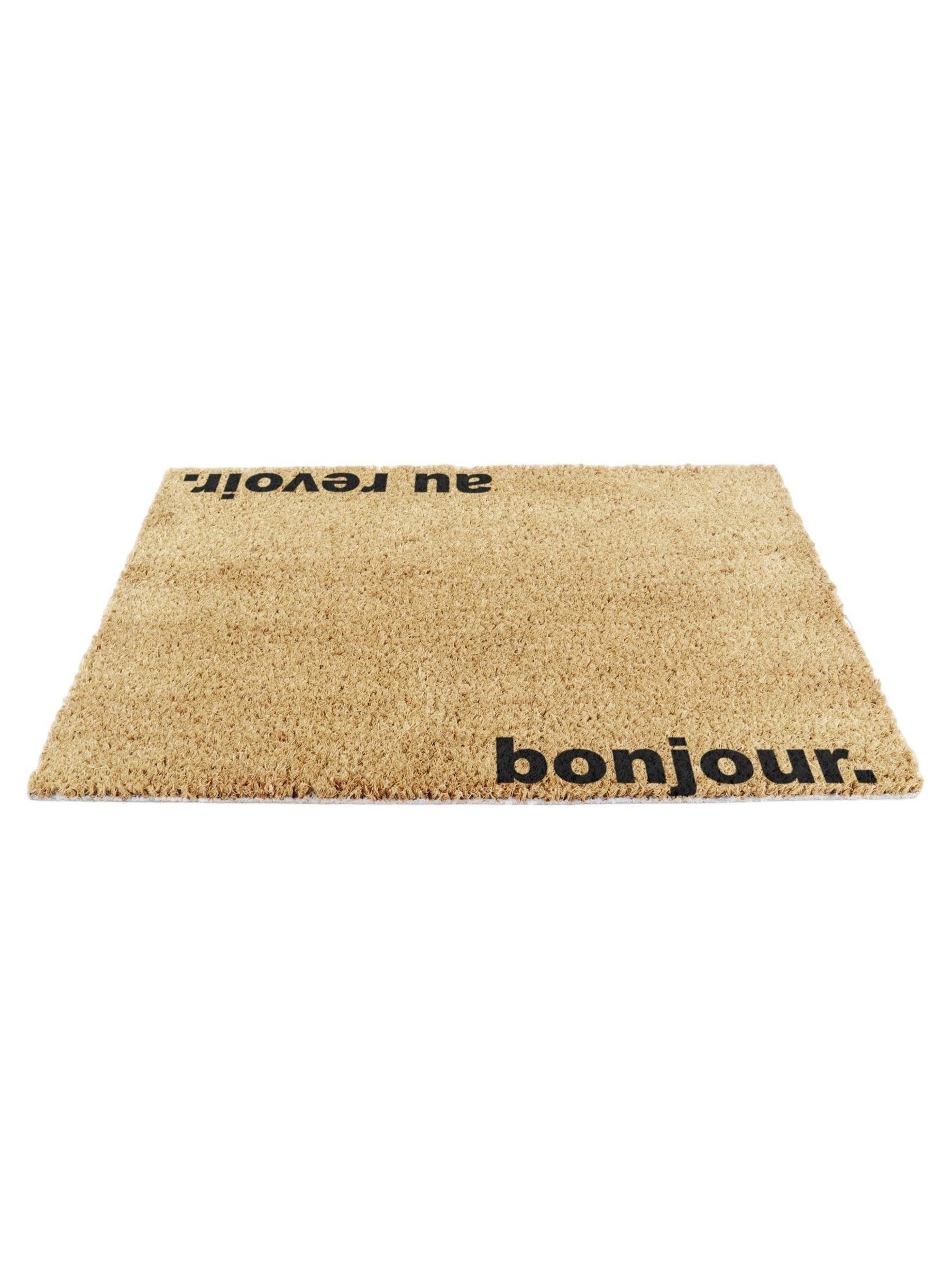 Artsy Mats Bonjour, Au Revoir Doormat