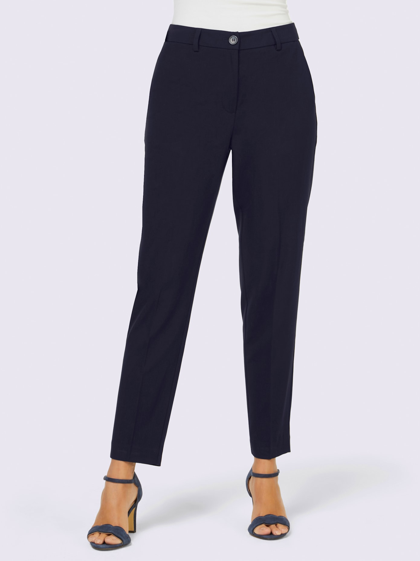 Pantalon forme courte tendance