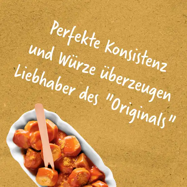 Vegane Currywurst