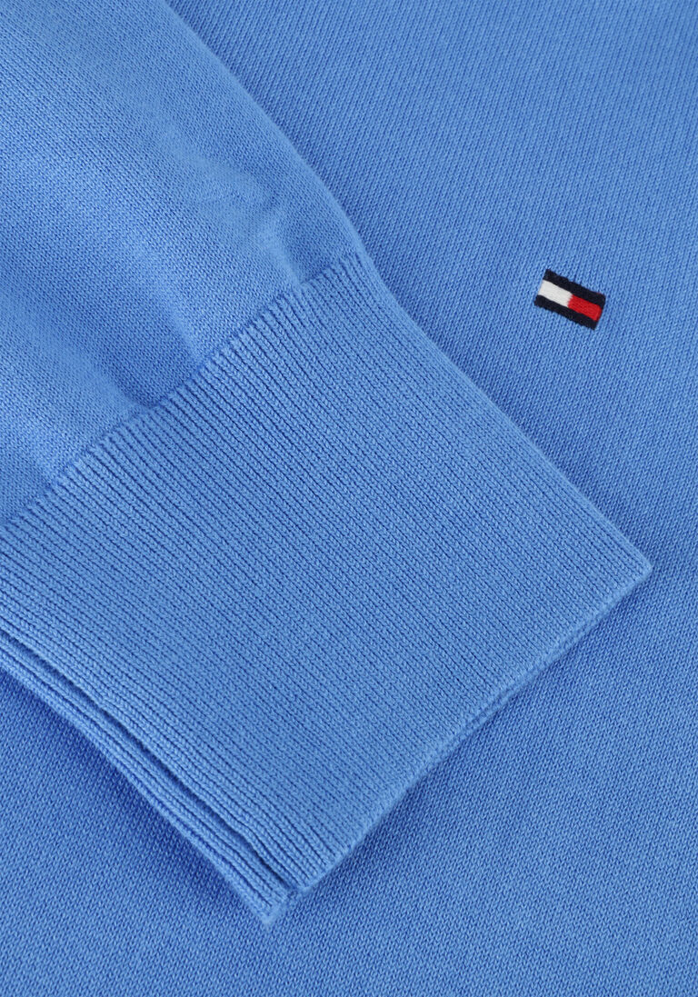 TOMMY HILFIGER blauwe tommy hilfiger trui 1985 crew neck sweater