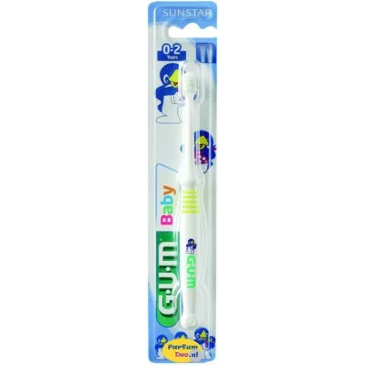 Brosse à dents Enfant GUM BABY 0+ - 1 Unité