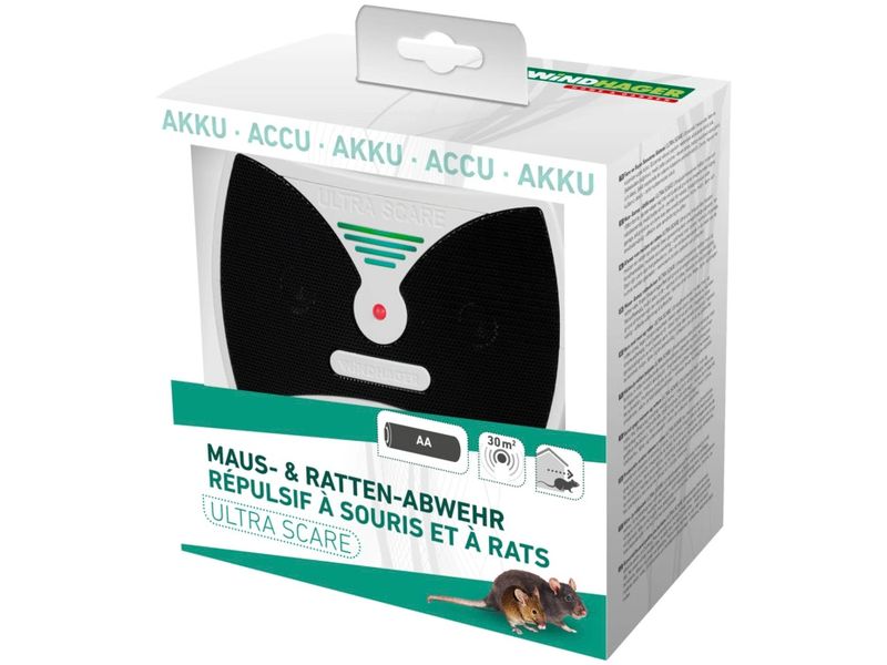 Windhager Maus- & Rattenabwehr Ultra Scare Mäusefalle