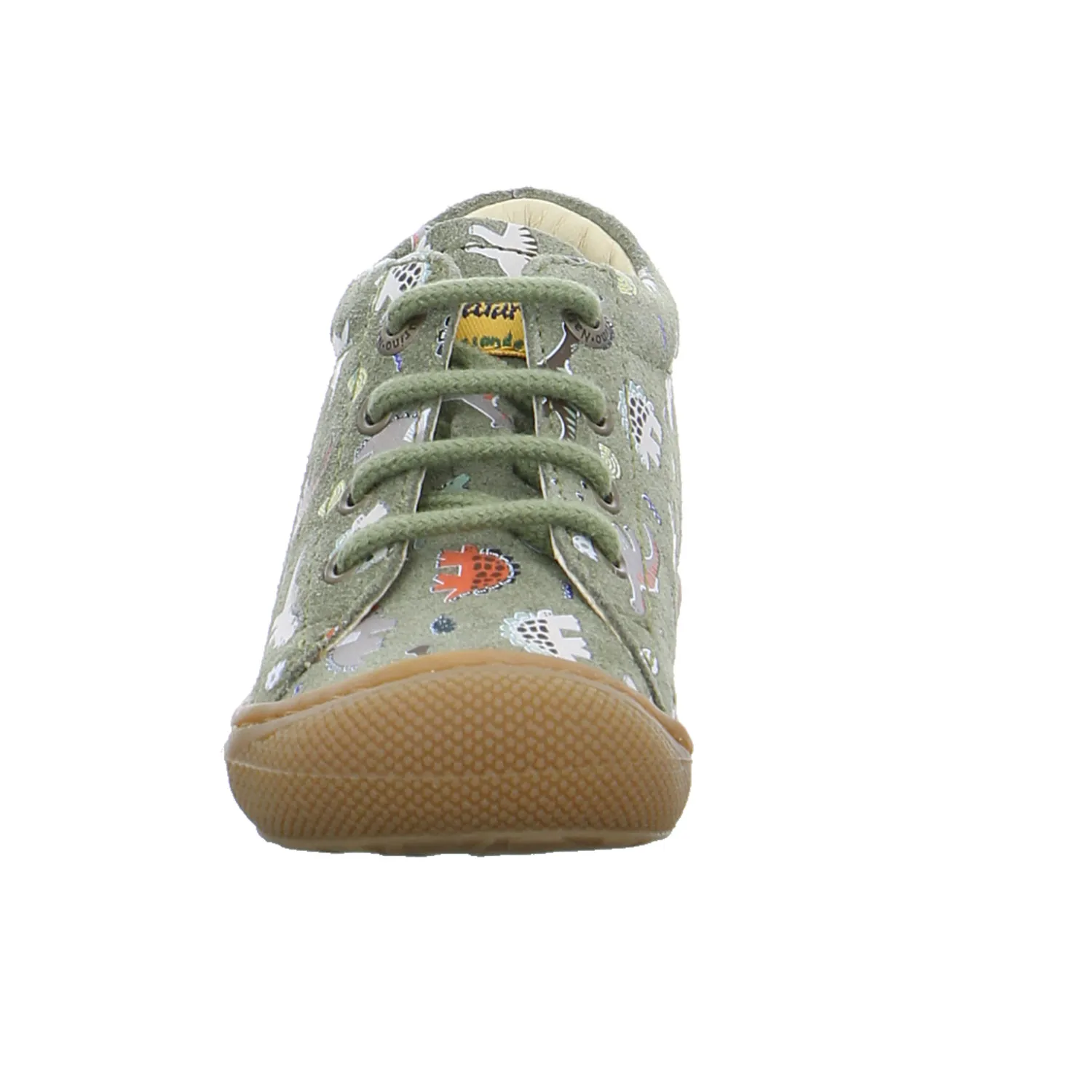 NATURINO Lauflernschuh Khaki Leder  unisex Bottine