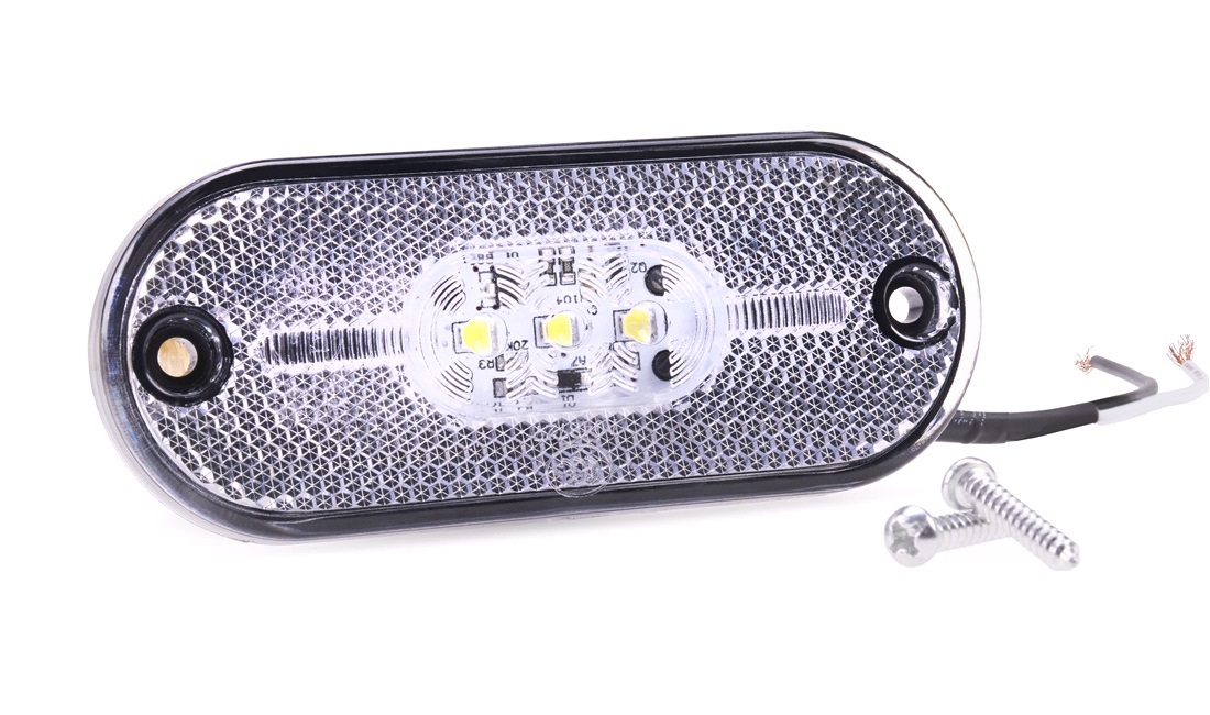 Markeringslys LED HVID 12/24V