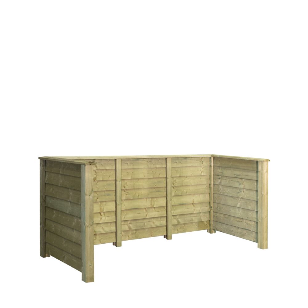 AVFALLSSKJUL PLUS KLINK M/TRESTOLPER PEFC 294xX97X108CM