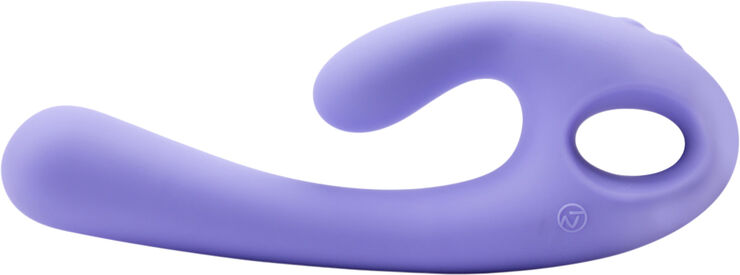 NOMI-TANG NOMI TANG - FLEX BI BENDABLE DUAL STIMULATION VIBRATOR LAVEN Lavender