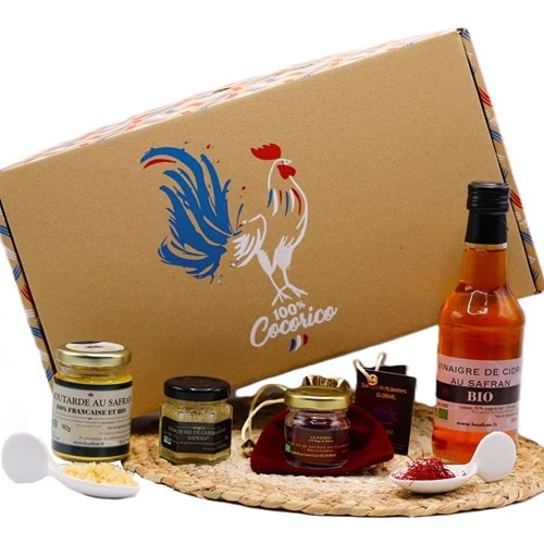 Coffret safrané salé bio
