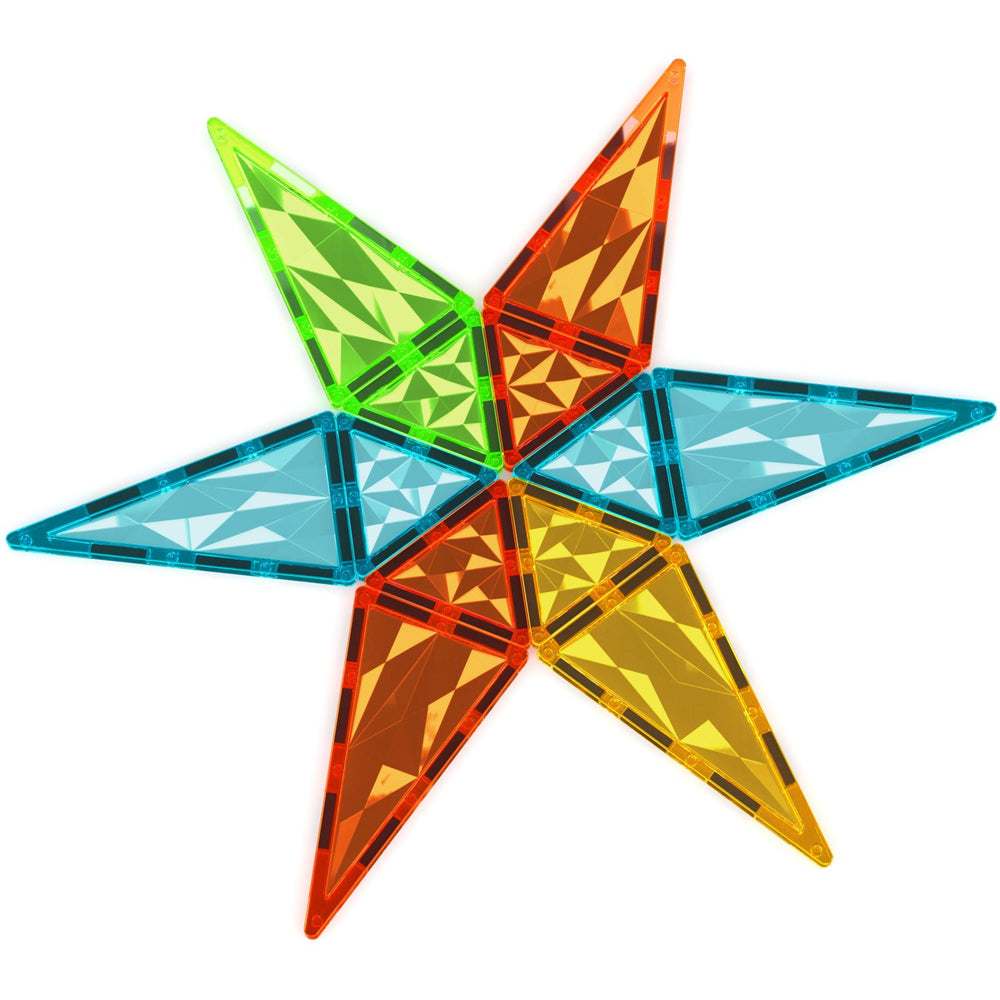 Køb Geomag Magnetic Tiles Gems 44 Pcs
