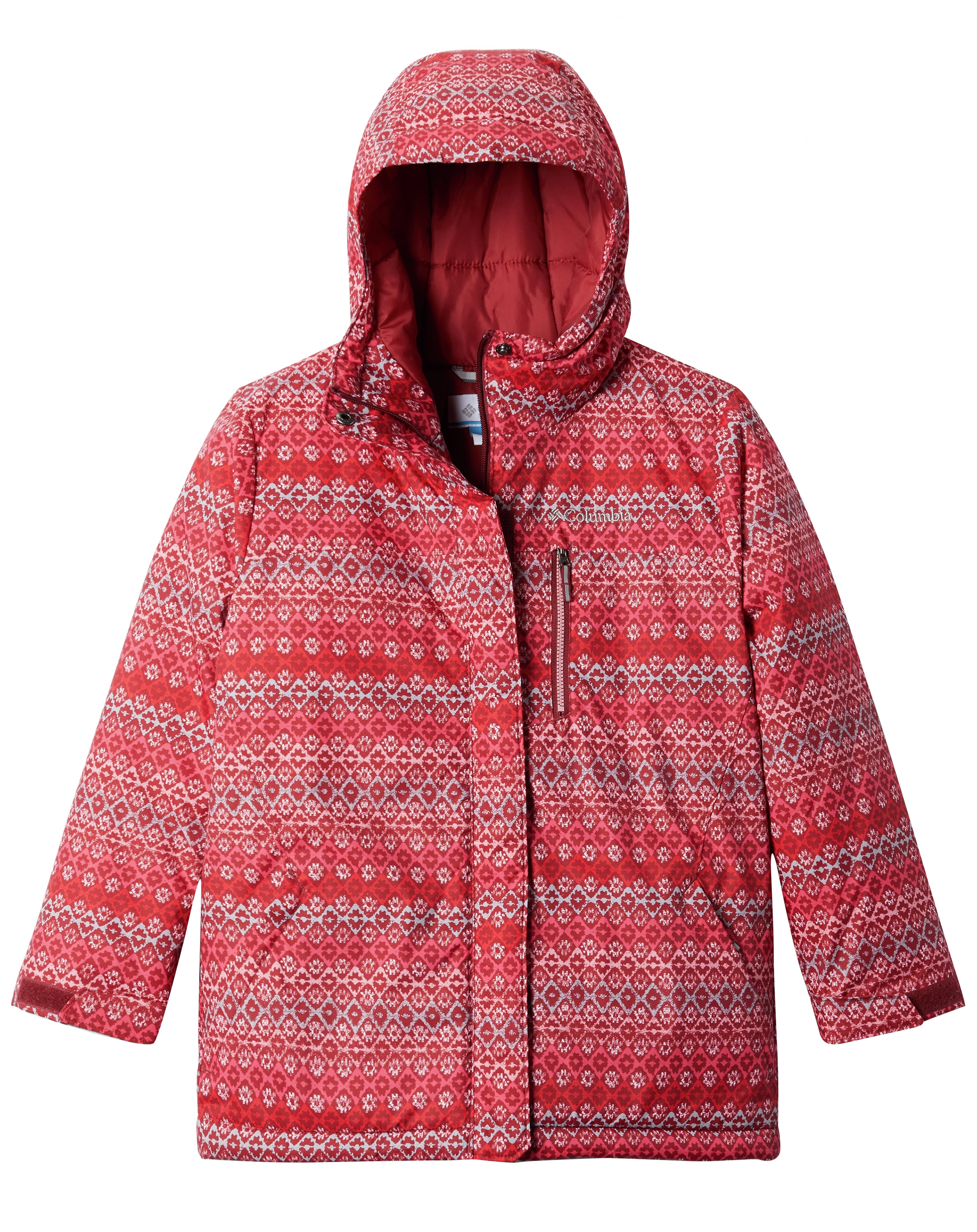 Skijacke ALPINE FREE FALL II MARSALA in rot