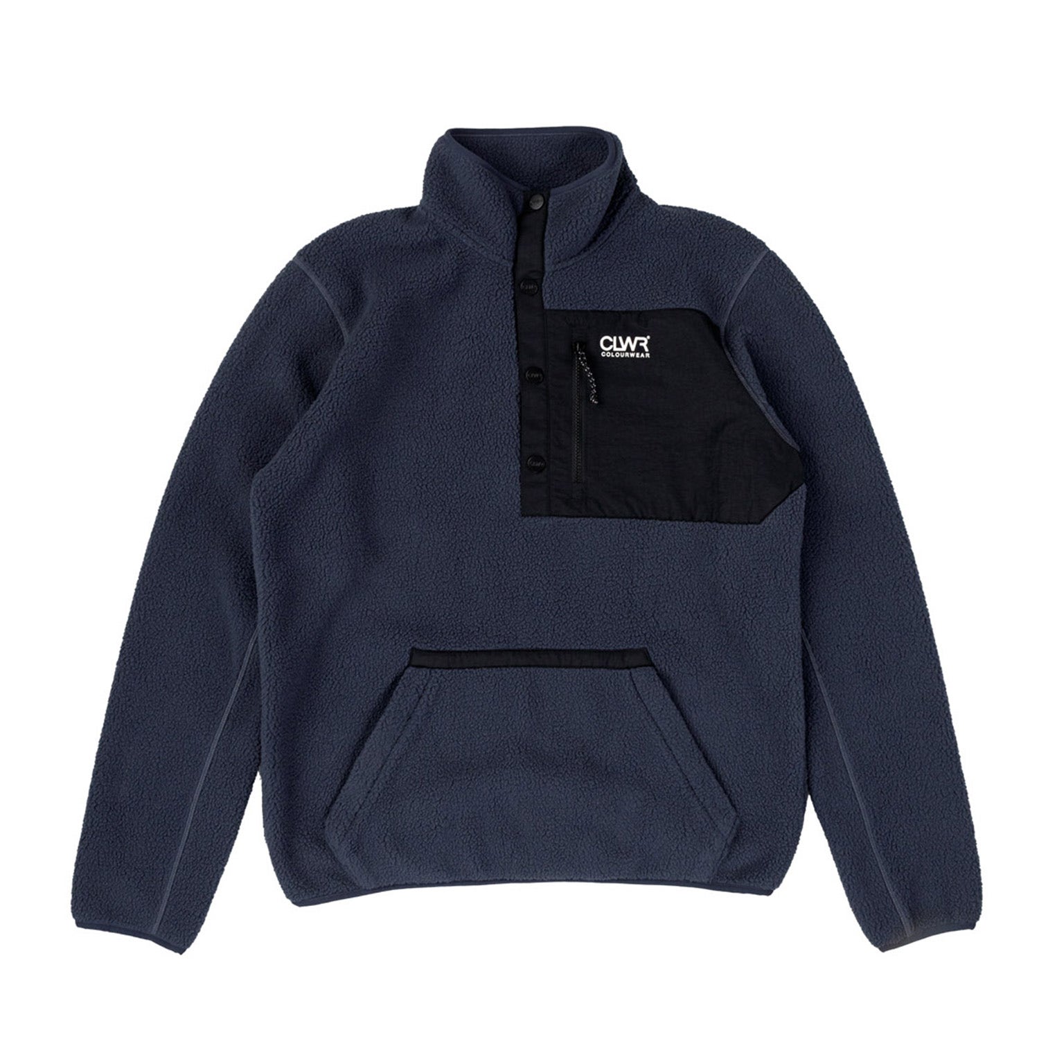 Colour Wear  Snap Pile Trui