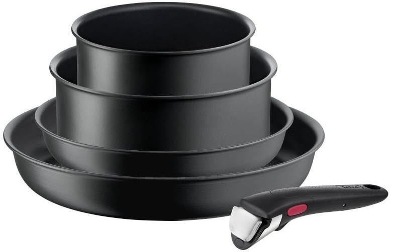 Kochgeschirr-Set Ingenio Ultimate 16 cm/20 cm/22 cm/28 cm<br>Ofenfestes Kochtopf- und Pfannenset
