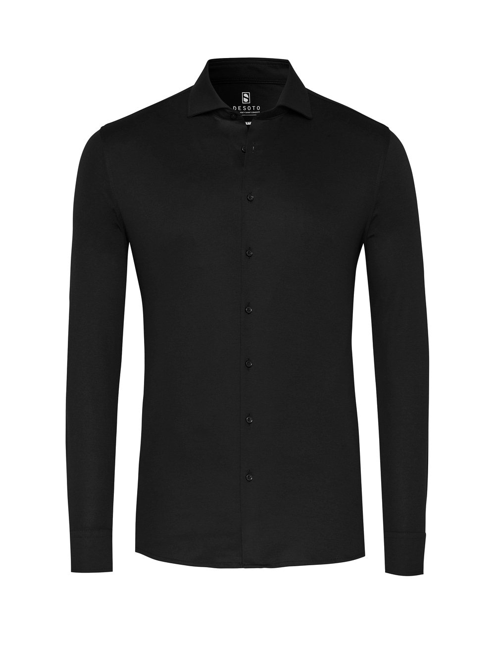 DESOTO Langarmhemd »Jerseyhemd Essential Hai langarm« Flexibler Stretch