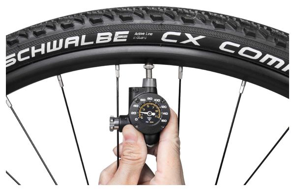 Gonfleur CO2 Topeak Airbooster G2 avec Manomètre