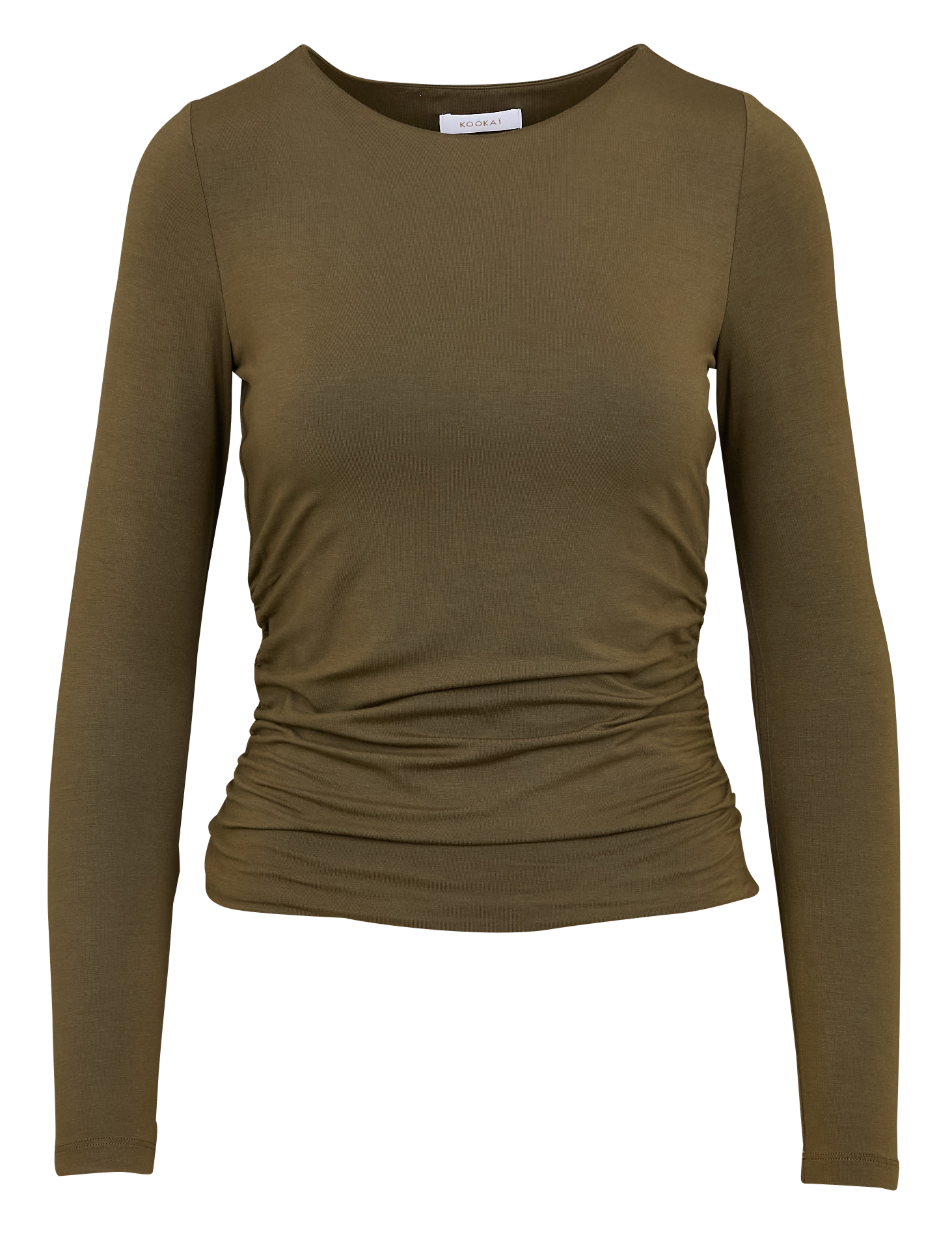 SIA - Tee-shirt cintré col rond| Kaki