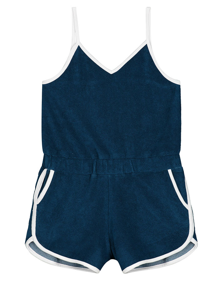 Jumpsuit BRAGA in poseidon blue