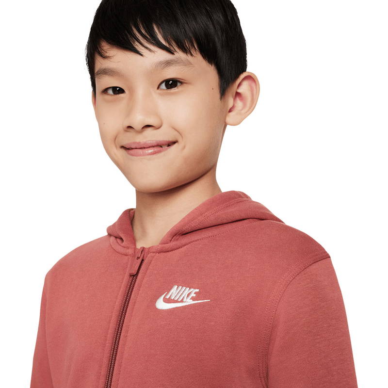 Nike Sportswear Club Full Zip Fleece Hættetrøje Børn
