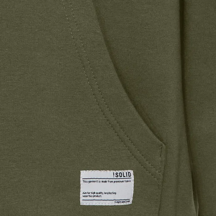Solid Lenz Hoodie Heren