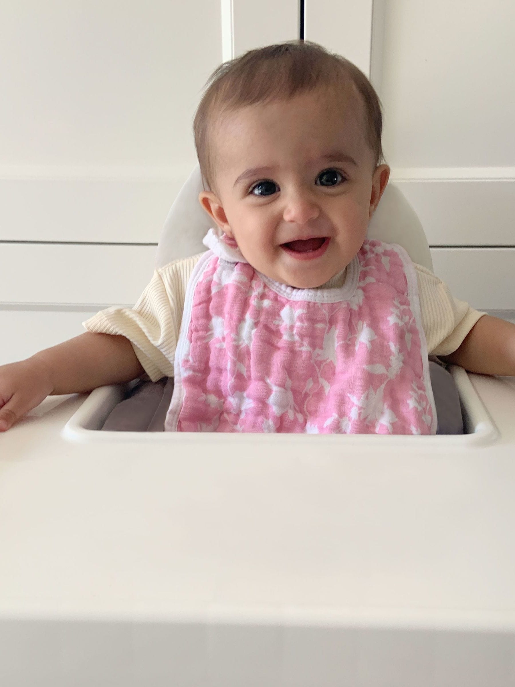 aden + anais Set van 3 100% katoenen slabbetjes met drukknoop