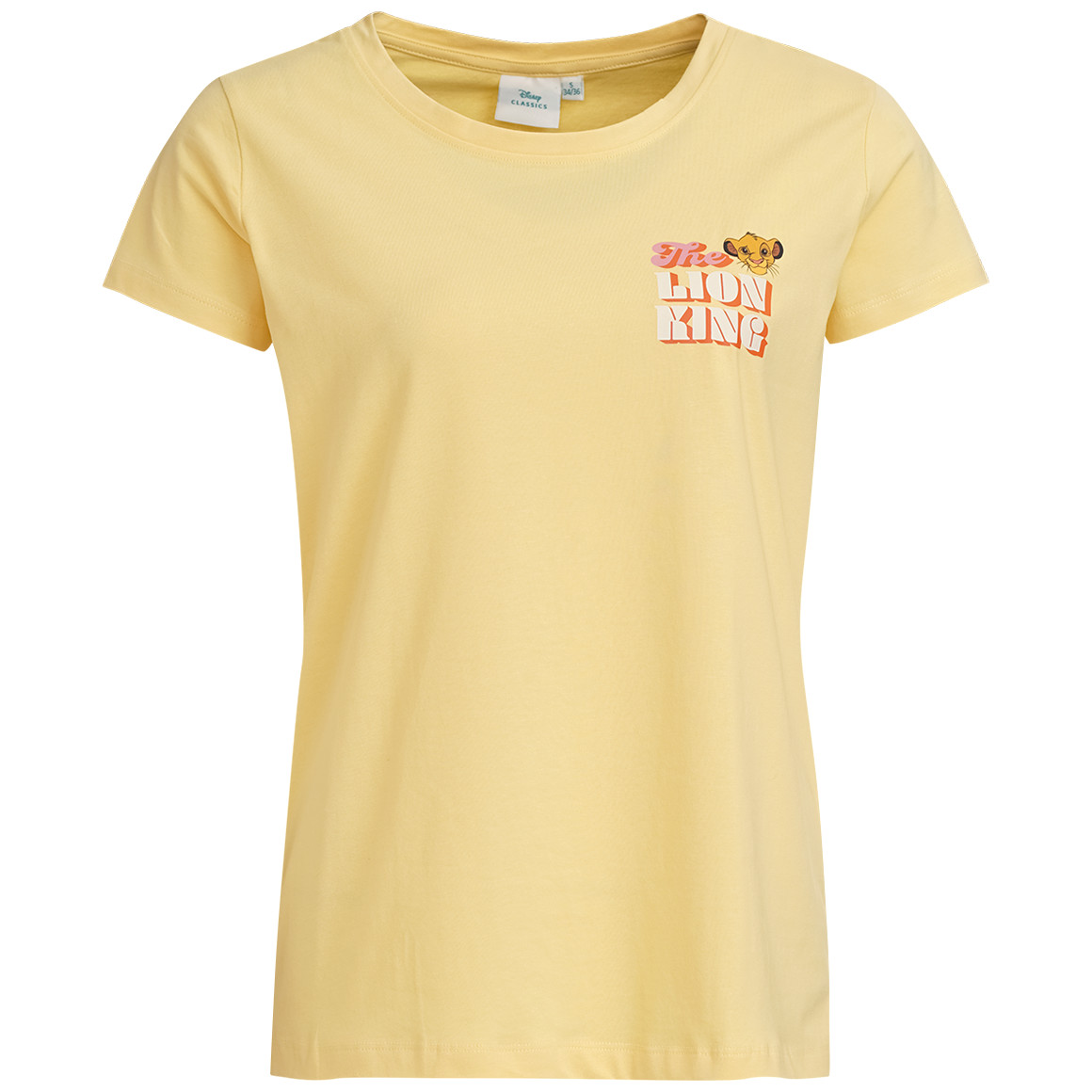 Gina Benotti Disney Classics T-Shirt mit großem Motiv hellgelb