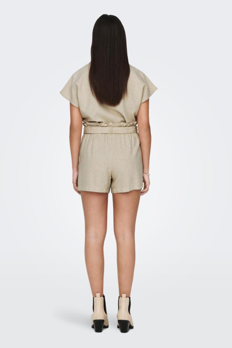 Jacqueline de Yong beige dames korte broek