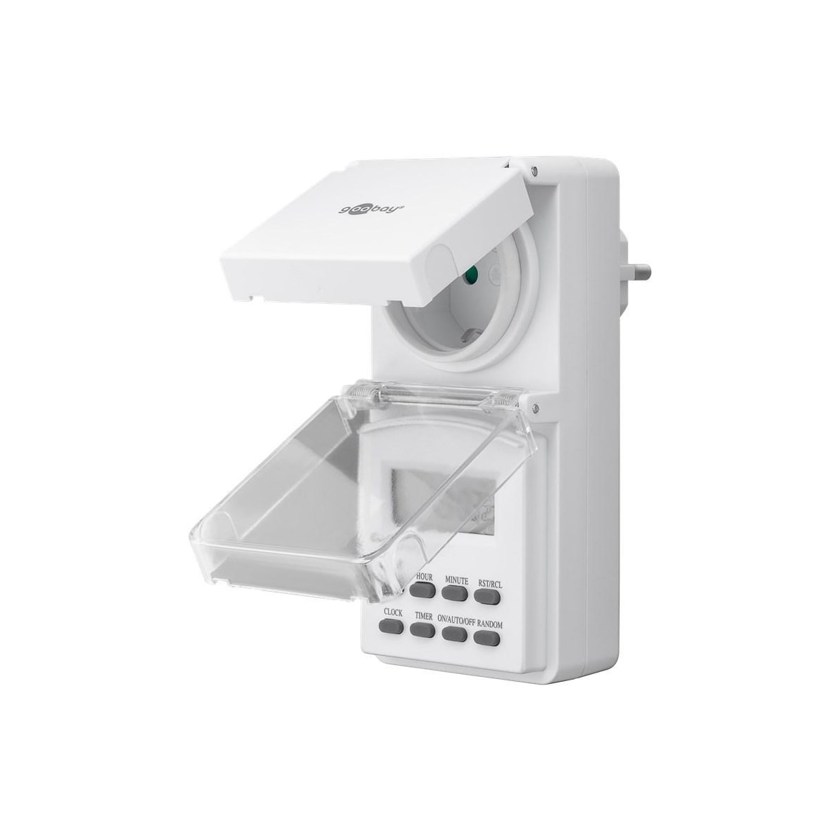 Goobay Sett med 2, digital timer IP44