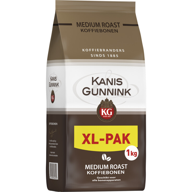 Kanis & Gunnink Medium roast koffiebonen XL-pak