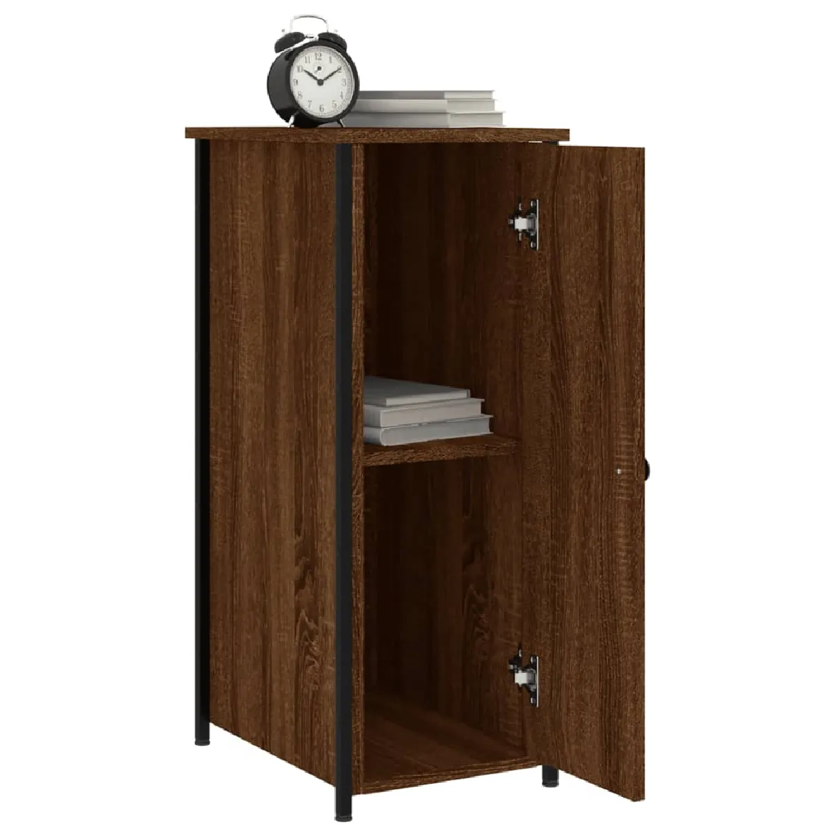 vidaXL Tables de chevet 2 pcs - Chêne marron 32x42x80 cm
