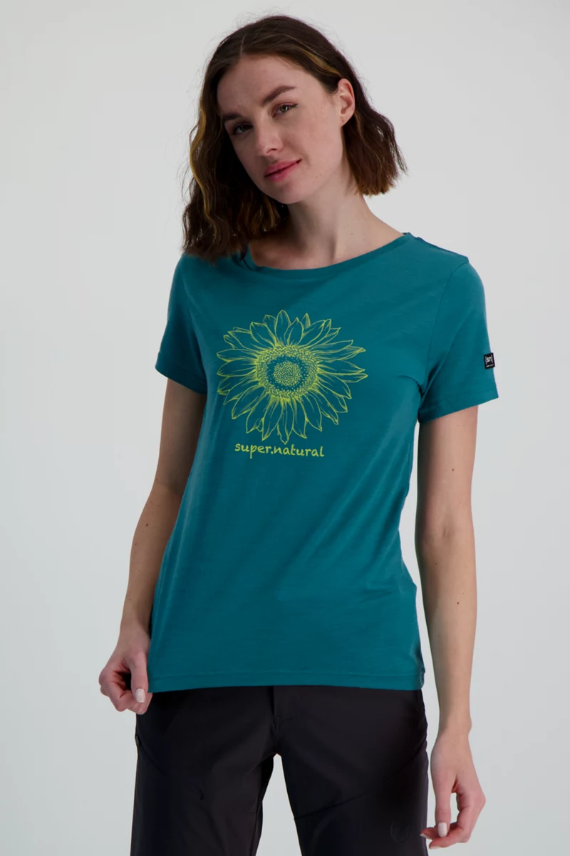 super.natural Girasol Merino Damen T-Shirt