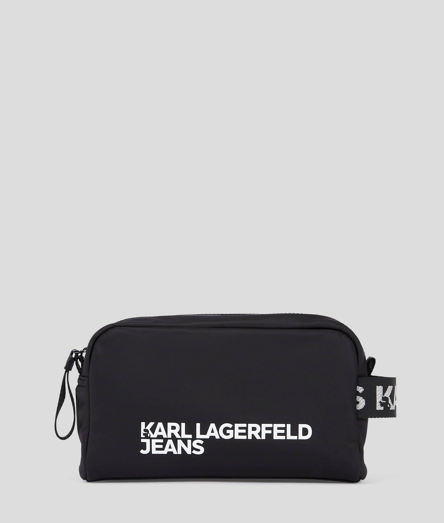 TROUSSE DE TOILETTE EN NYLON - Noir