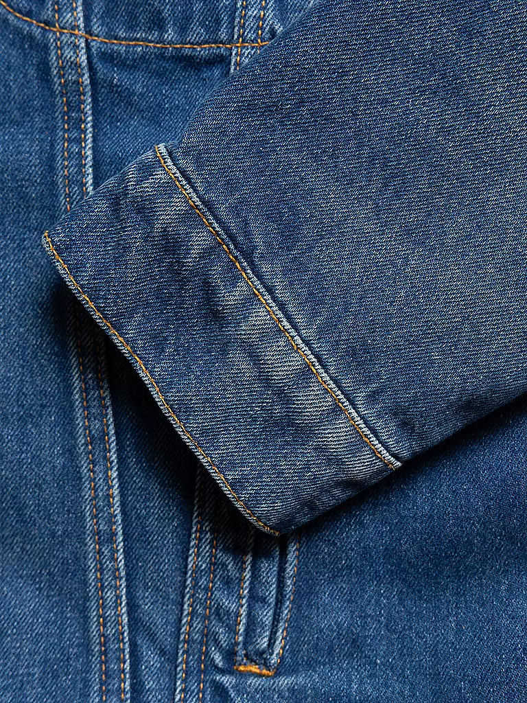 NUDIE JEANS Jeansjacke DANNY GREASE blau