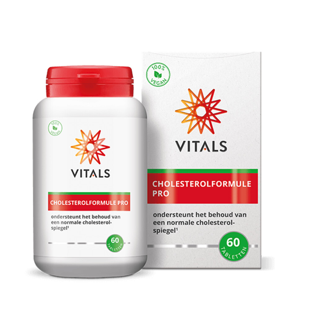 Vitals Cholesterolformule Pro 60 tabletten