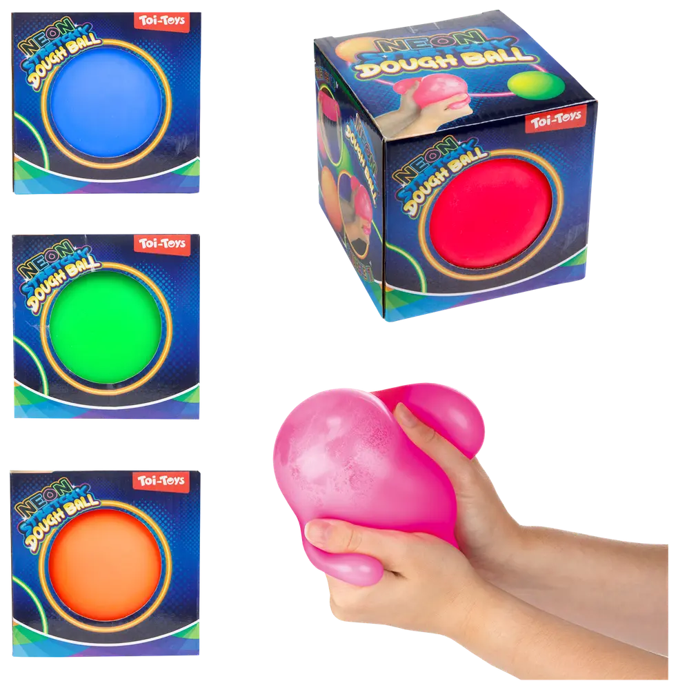 Neon stretchy ball