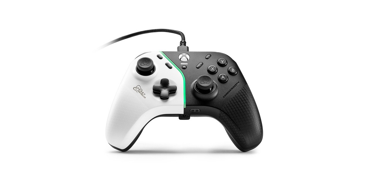 ThrustmasterHEART CONTROLLER Hall-effect gamepad met H.E.A.R.T.  (Zwart/wit, Anti-drifttechnologie voor Xbox Series X|S, PC)