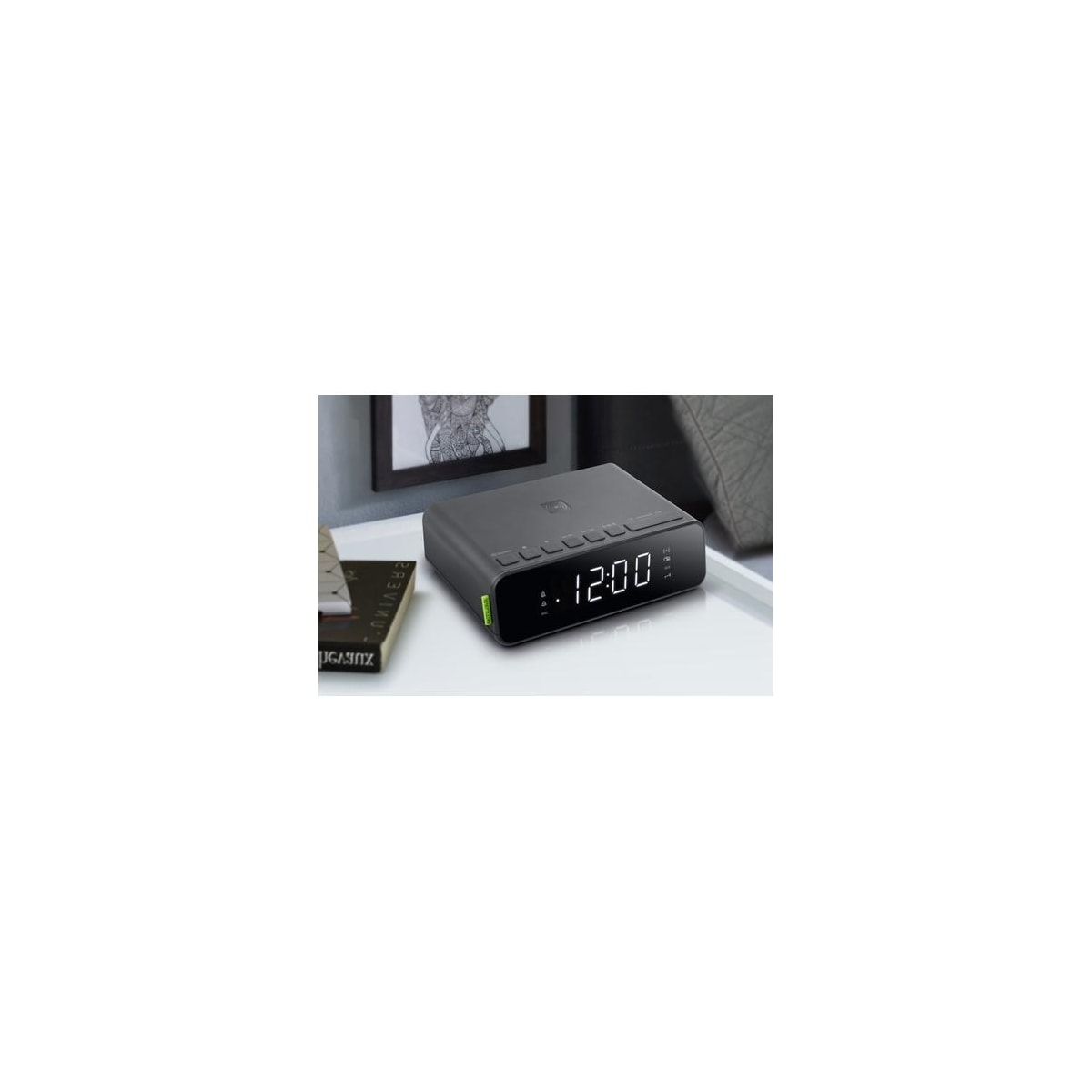 M-175 WI Clock radio FM wireless charge