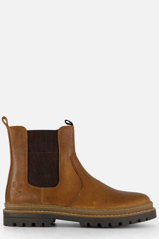 Muyters Chelsea boots cognac Leer