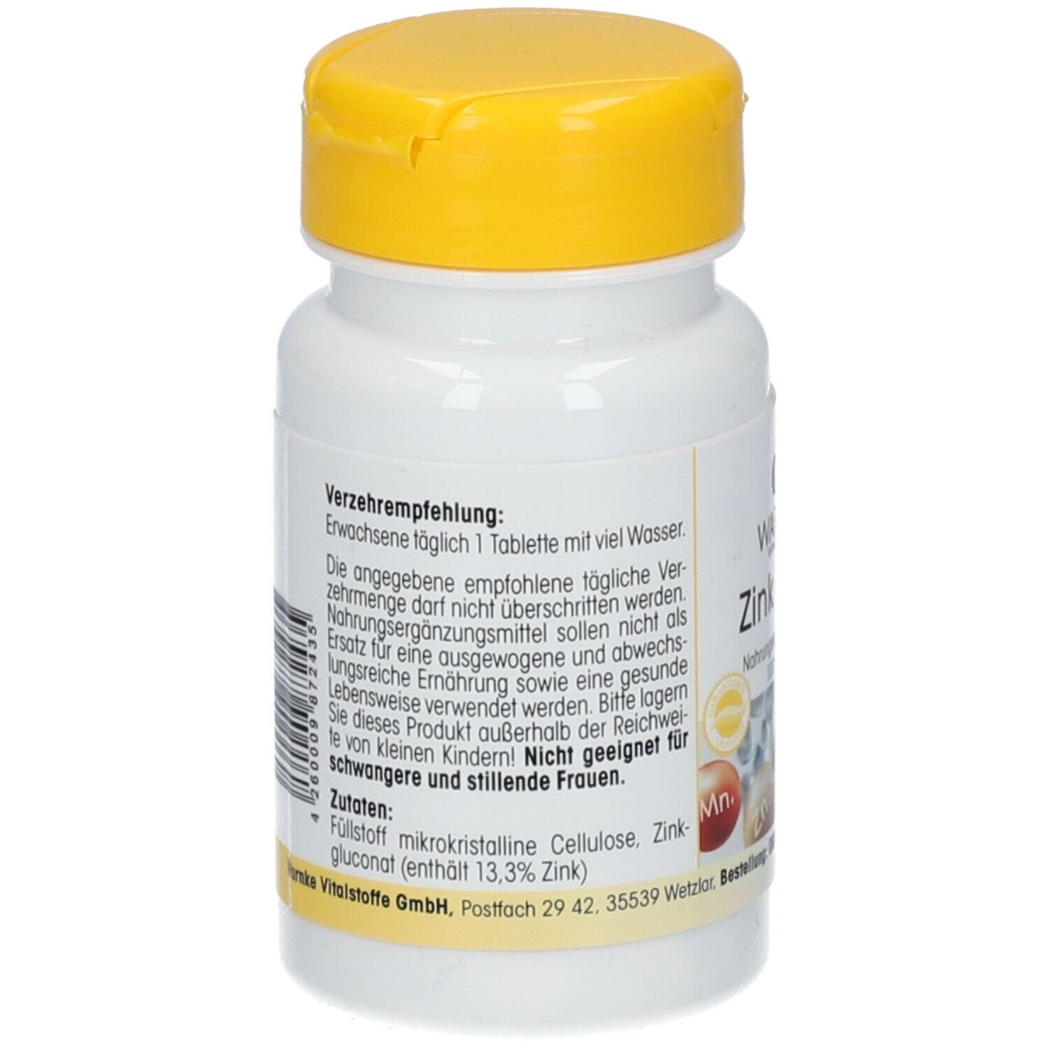 WARNKE Zink 15 mg