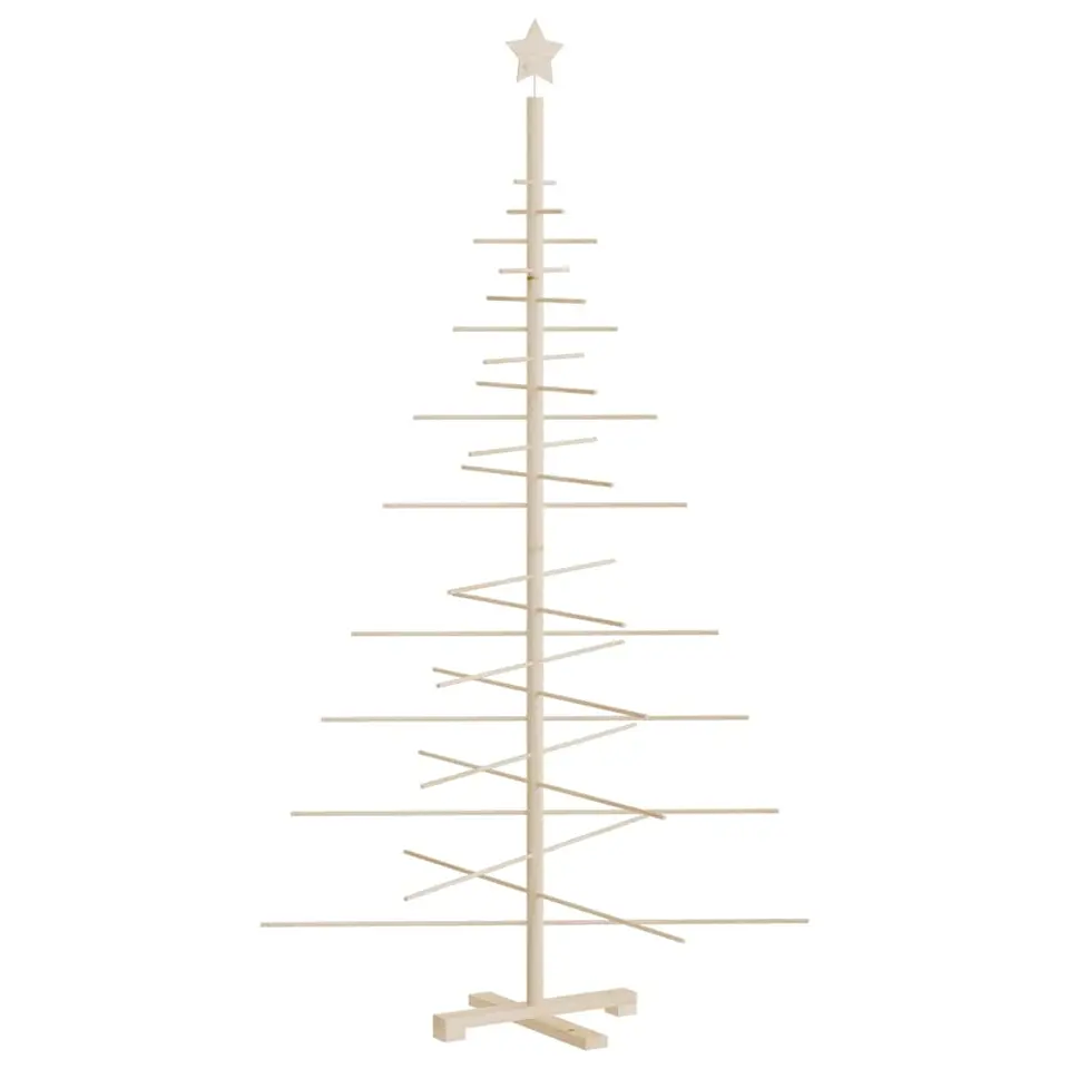 vidaXL - Kunstkerstboom - Bruin - 180 cm