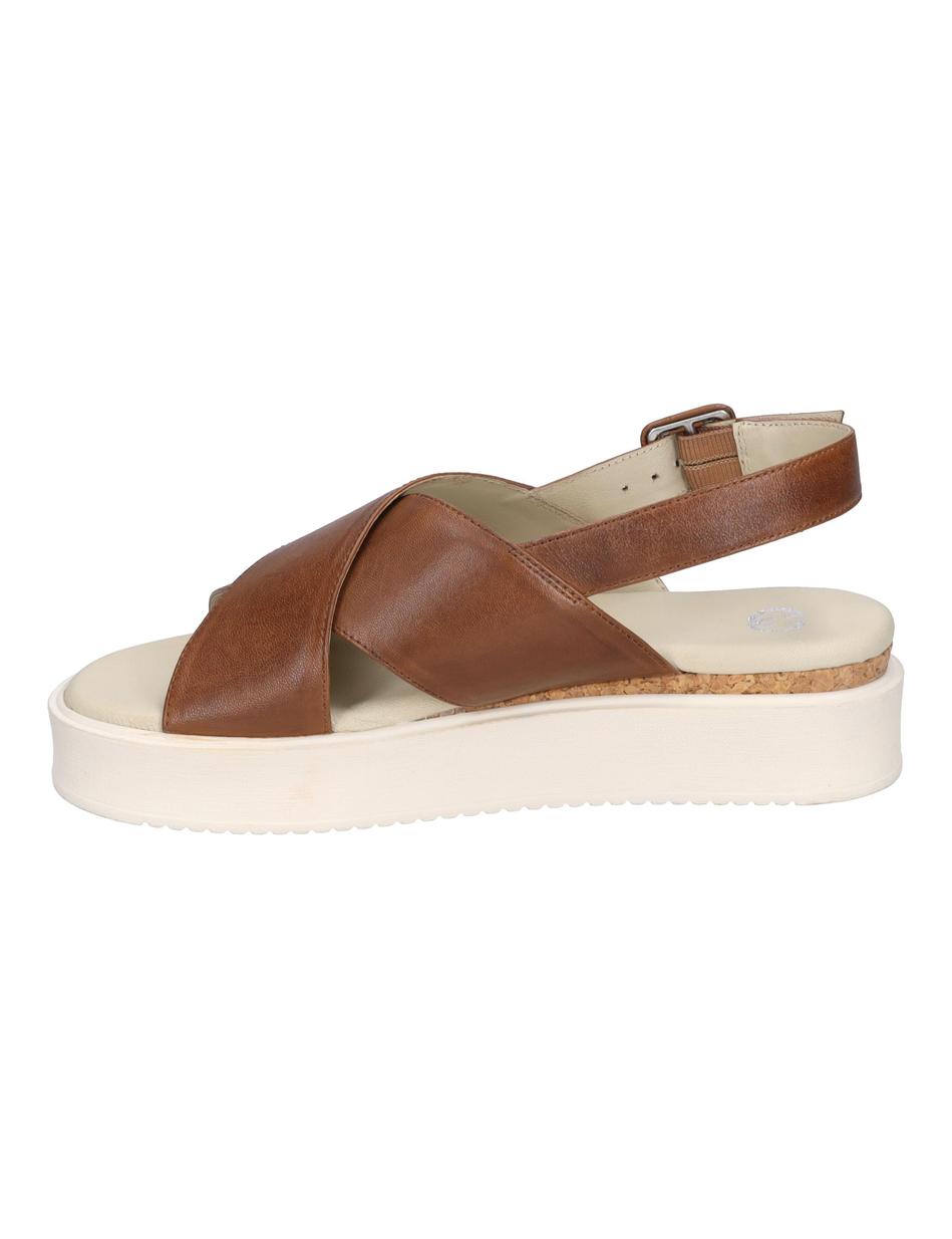 Sandale Cervo 01, cognac