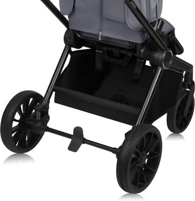 Lionelo MIKA Plus 2-in-1 Duovogn, Grey Stone