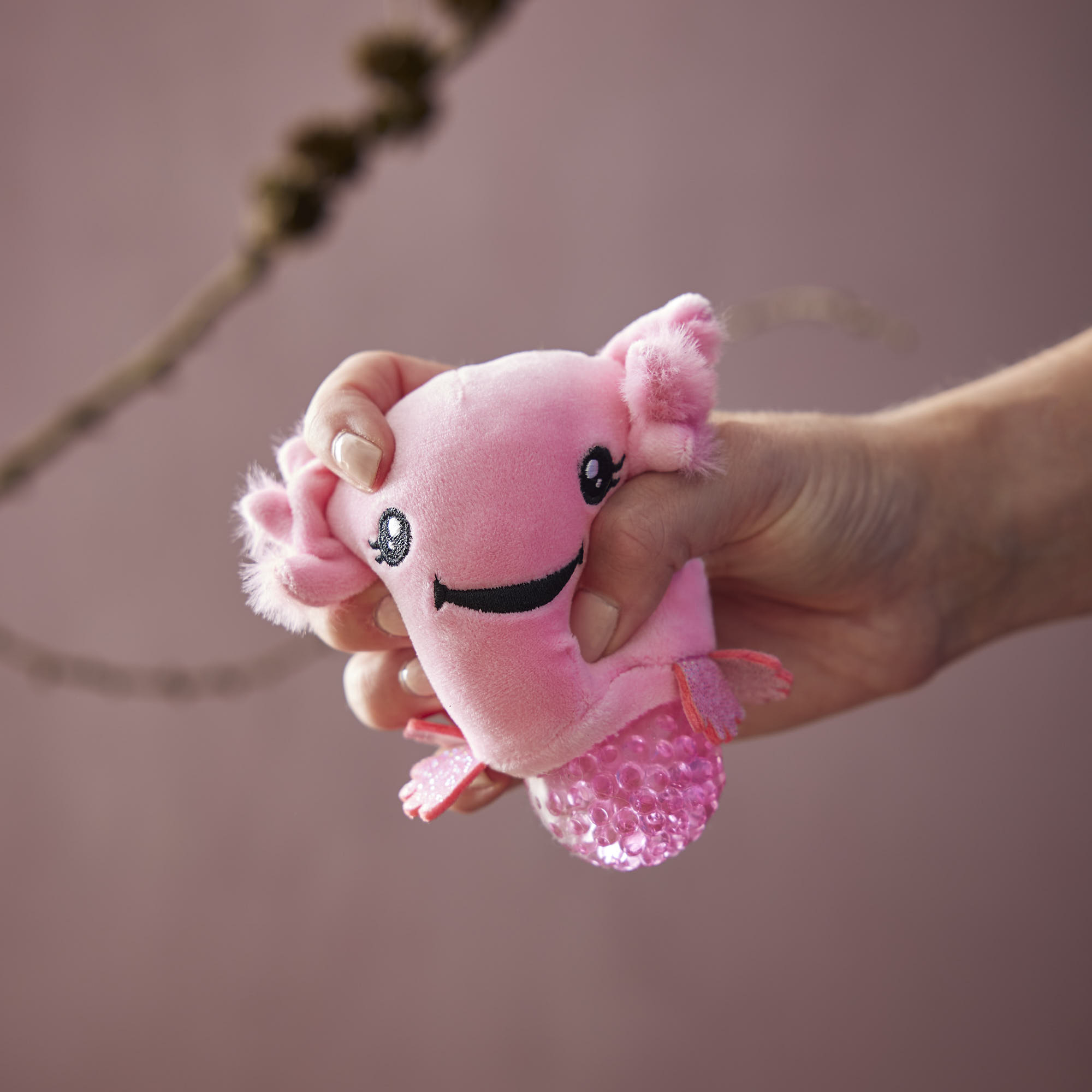 Quetschtier Perlen, Axolotl